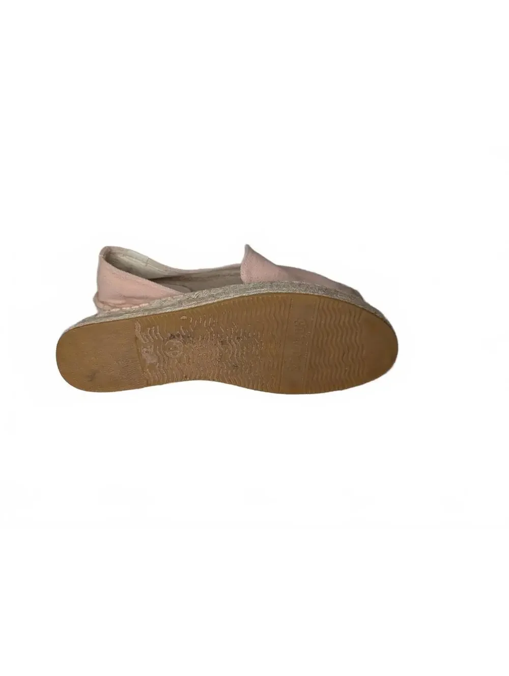 Soludos Pink Espadrille Slip-On Shoes with Embroidered Detail Size‎ 8
